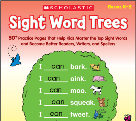 cách học Sight words trong tiếng Anh