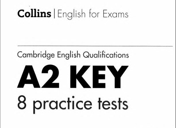Collins A2 Key 8 Practice Tests 2020 ebook, CD download