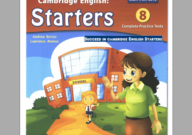 Succeed in Cambridge English Starters 8 complete Practice Tests download