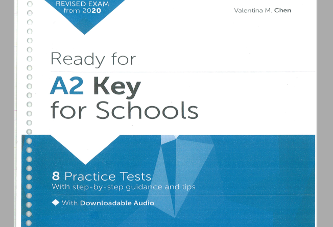 Ready for A2 Key for School 8 Practice Tests from 2020
